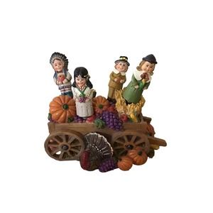 Thanksgiving Decor Pilgrims  Native American Butter Knives